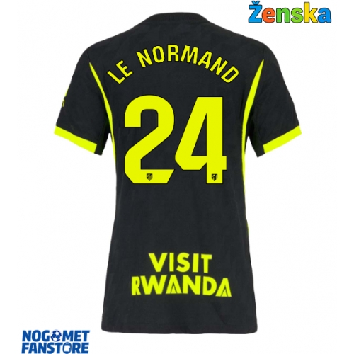 Atletico Madrid Robin Le Normand #24 Gostujuci Dres za Ženska 2026-27 Kratak Rukav